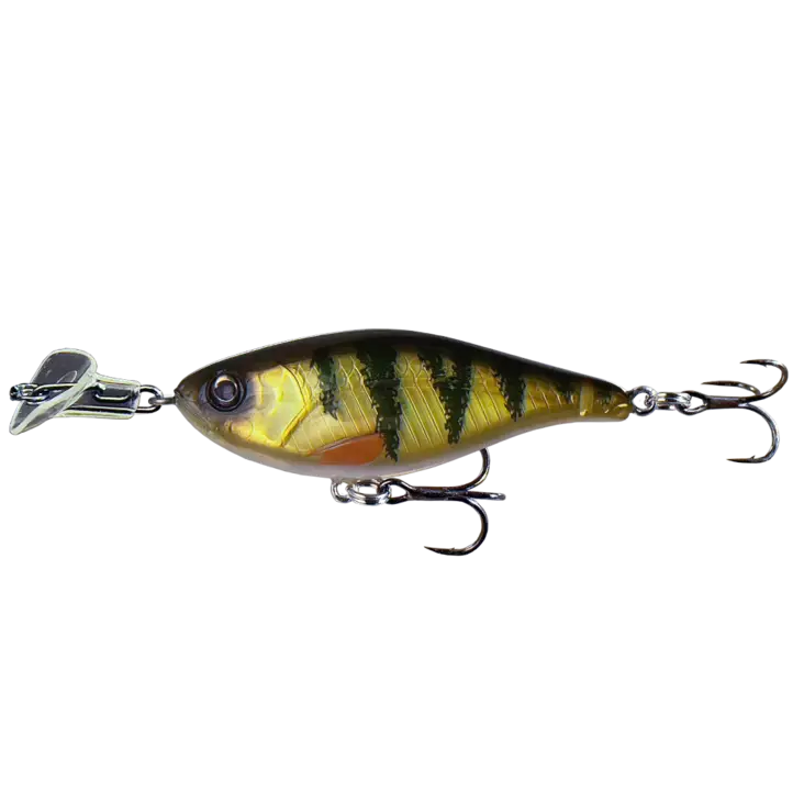 Headbanger Cranky Shad 7,6cm 16g Natural Perch - Vibraatiovieheet - 819521028338 - 1