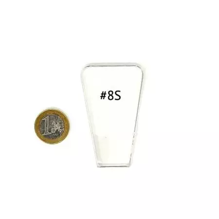 Lure Lip Lexan 3mm 8S - 66.6x 41x 22.2mm - Vaapputarvikkeet - 4545458557028 - 1
