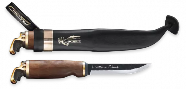 Marttiini Hirvipuukko Puulaatikossa - Puukot, kirveet ja teroittimet - 6416885012658 - 1