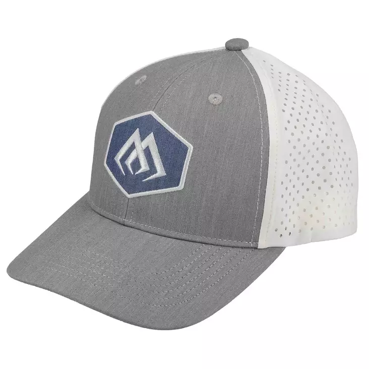 Mikado Baseball Cap Grey White - Lippikset - 5900637146148 - 1
