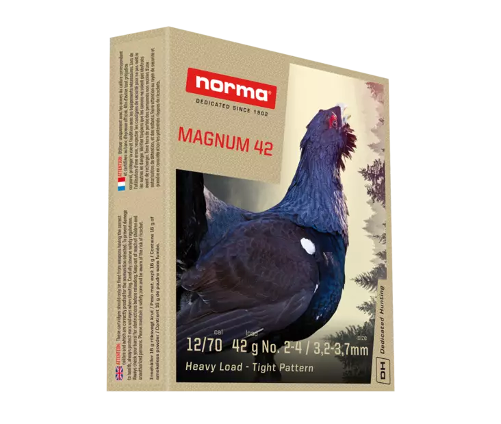 Norma Magnum Duplex 12/70 42g 2+4 10st - Kaliber 12/70 - 7393923321608 - 1