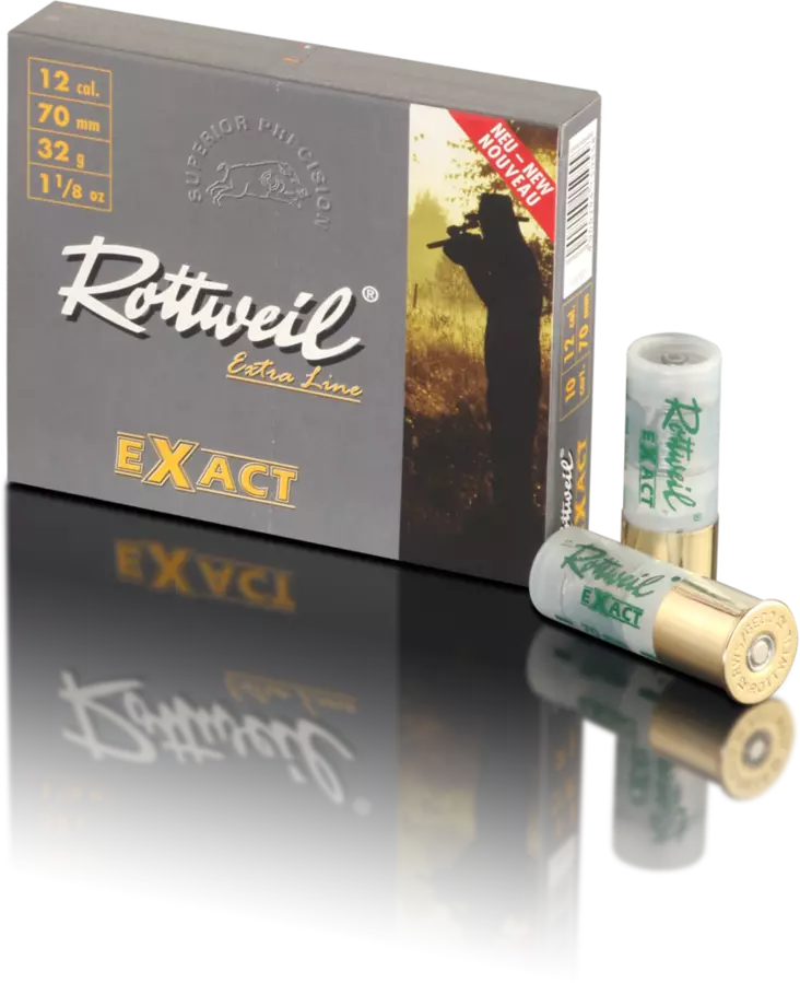 Rottweil Exact Slug 12/70 32g 10kpl - Kaliiperi 12/70 - 4000294159558 - 1
