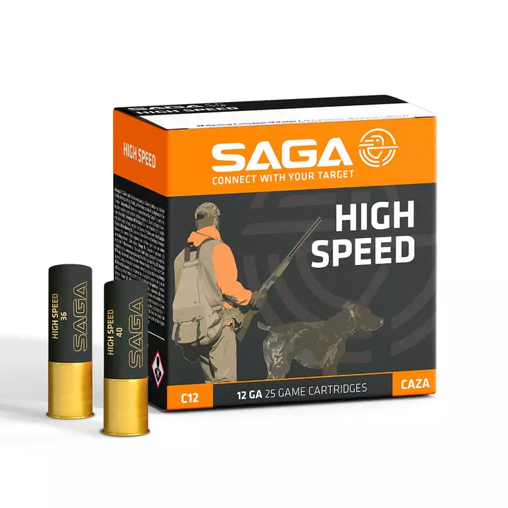 Saga High Speed 12/70 36g 7 25st - Kaliber 12/70 - 8435101624718 - 1