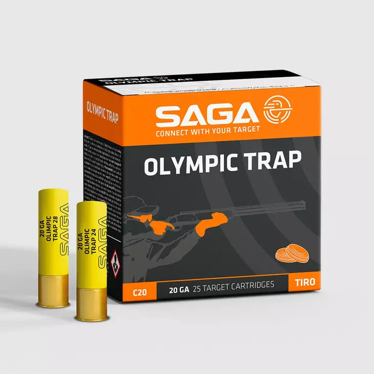 Saga Olympic Trap 20/70 24g 7,5 25kpl - Kaliiperi 20 - 8435101627108 - 1