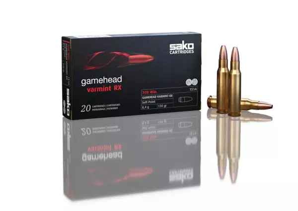 Sako .30-06 8,4g Gamehead Varmint RX 20kpl - Kaliiperi .30-06 - 6438053147818 - 1
