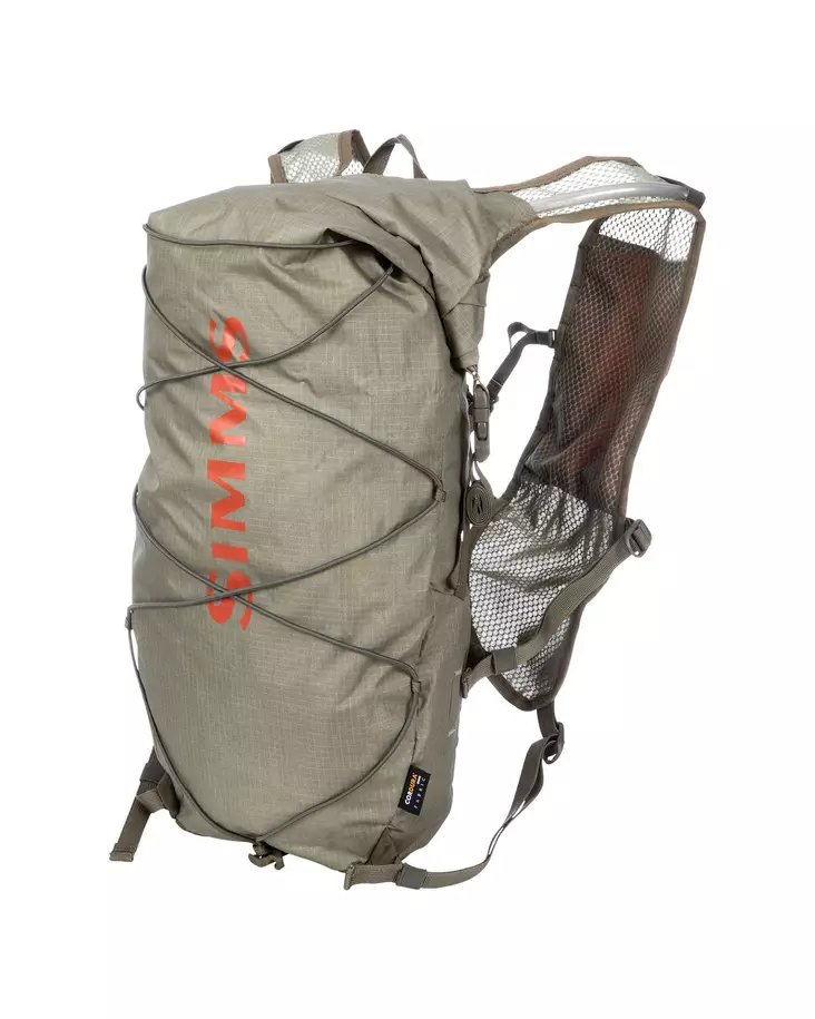 Simms Flyweight Pack Vest Tan L/XL - Perhokalastuslaukut, liivit ja vyöt - 694264543788 - 1