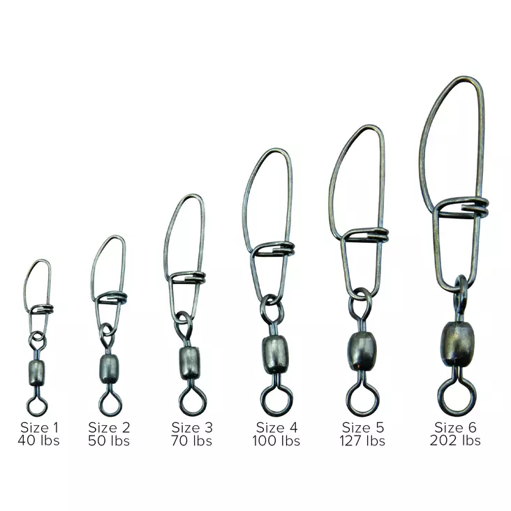 SZ Cross Lock Swivels #1 5kpl 18kg - Lukot ja leikarit - 7340031017558 - 1