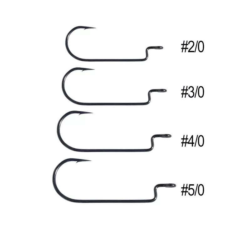 SZ Pro Horizon Worm Hook Offset 10kpl 2/0 - Heittokalastus koukut - 7340031024488 - 1