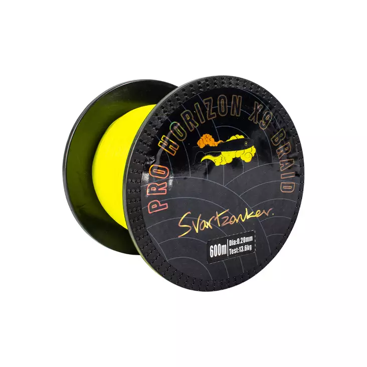 SZ Pro Horizon X9 Braid 600m 0,12mm Yellow - Kuitusiimat - 7340031023658 - 1