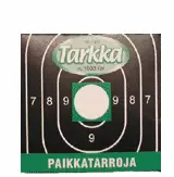 Tarkka Paikkatarra 11mm Musta - Ampumataulut ja paikkatarrat - 6410362412108 - 1