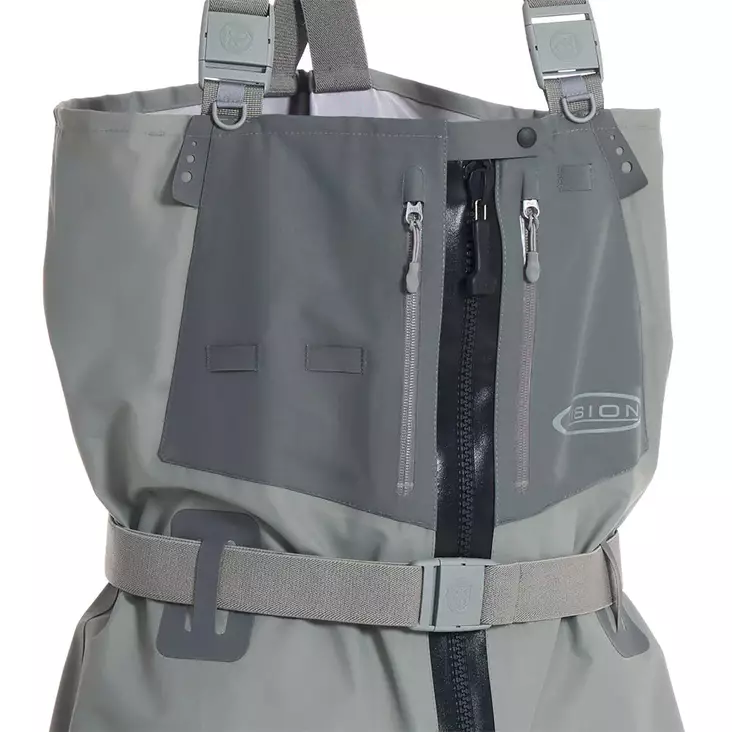 Vision Koski Zip Wader Grey M - Vadarbyxor - 6417512849708 - 1