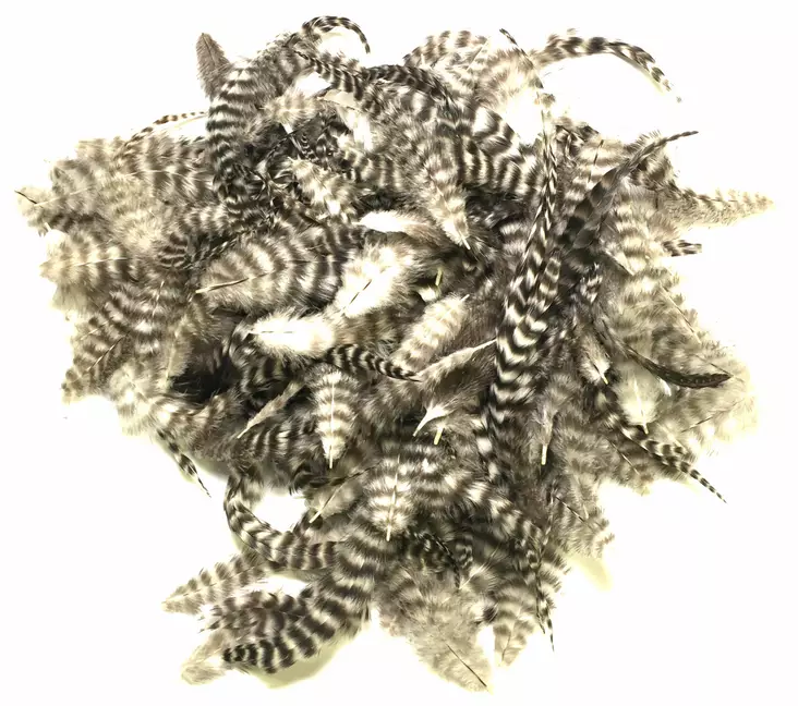 Whiting Schlappen 1/4oz Mix Grizzly - Schlappen - 616044009178 - 1