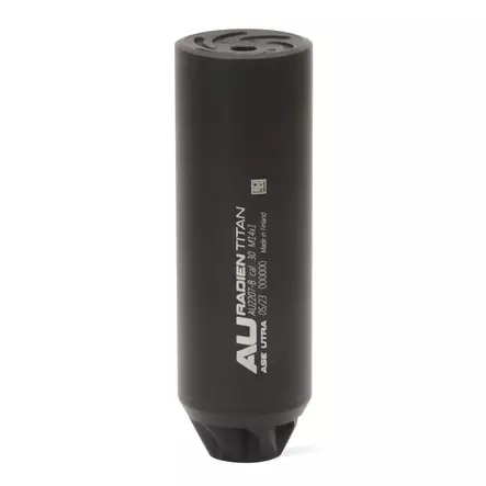 Ase Utra Radien Titan .30 Musta Cerakote M15x1 - Äänenvaimentimet - 4545458421879 - 1