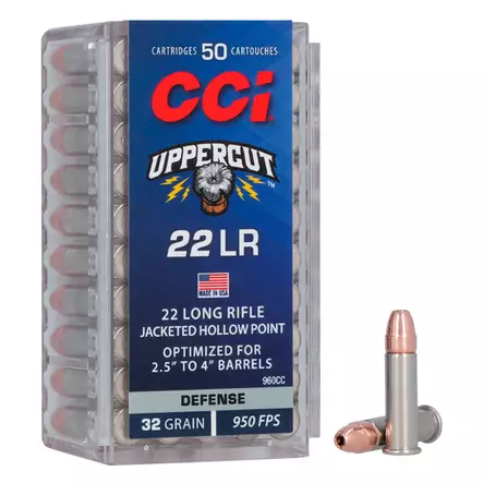 CCI Uppercut HP .22 LR 2,08g 50kpl - .22LR - 604544688849 - 1
