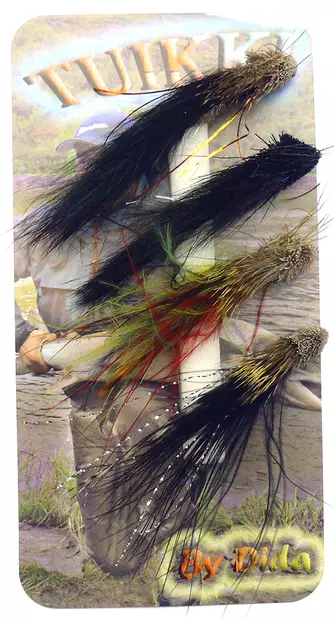 Dida Muddler Lajitelma 4kpl #4 - Valmisperhot - 6430010610809 - 1