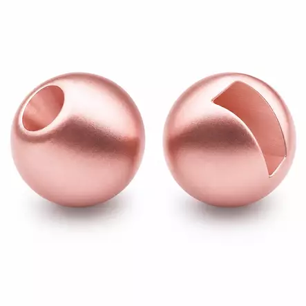 Fasna Slotted Tungsten Beads Metallic Rose Gold 3,0mm - Perhokuulat - 8720959510239 - 1