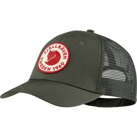 Fjällräven 1960 Logo Långtradarkeps Deep Forest S/M - Lippikset - 7323450648459 - 1