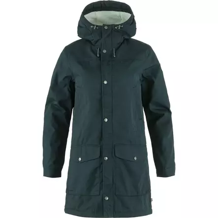 Greenland Winter Parka Dark Navy W XS - Naisten Fjällräven takit - 7323450934309 - 1