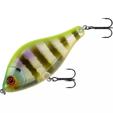 Mikado MFT Jerk 13cm 86g Suspending Chartreuse Bluegill - Jerkbeten - 5900637128199 - 1