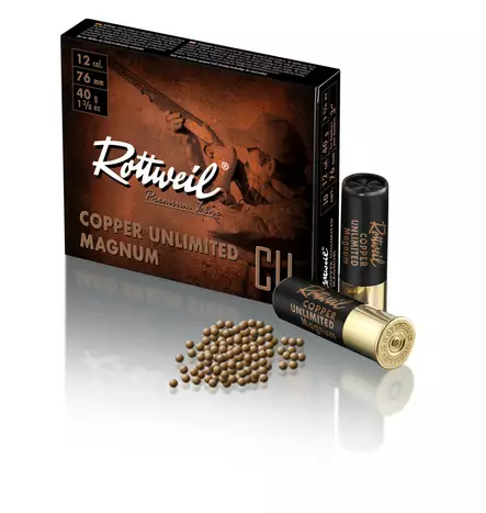 Rottweil Copper Unlimited 12/76 40g 3mm 10kpl - Kaliiperi 12/76 - 4000294192159 - 1