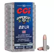 CCI Uppercut HP .22 LR 2,08g 50kpl - .22LR - 604544688849 - 1