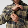 Fjällräven Singi Heavy Flannel Shirt S Chalk White-Dark Navy - Kauluspaidat - 7323451062469 - 7