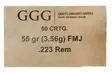 GGG-Nato .223 Rem 55g 3,6g FMJ 50st - Kaliber .223 Rem - 4779032300209 - 2