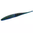 Mikado M-Craft Wiggly Worm TPE 100mm Blue Black - Jigit - 5900637147039 - 1