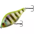 Mikado MFT Jerk 13cm 86g Suspending Chartreuse Bluegill - Jerkit - 5900637128199 - 1