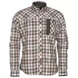 Pinewood Wolf Shirt Offwhite/Brown M - Kauluspaidat - 7331090392489 - 1