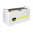 Rebelcell Li-Ion akku, 24V100A (2490 Wh). Paino n. 16kg. Jännite/varausnäyttö - Veneakut ja laturit - 7106623686799 - 1