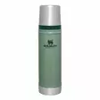 Stanley The Legendary Classic Bottle Hammertone Green 0,6L - Termokset ja juomapullot - 1200185004599 - 1