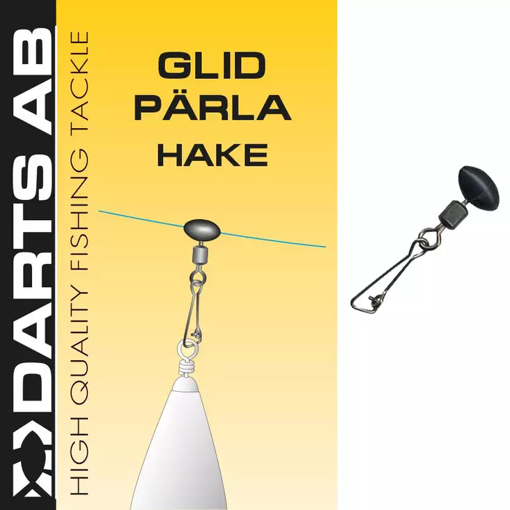 Darts Glidpärla Med Hake L - Småplock och tillbehör för mete - 7330908991159 - 1