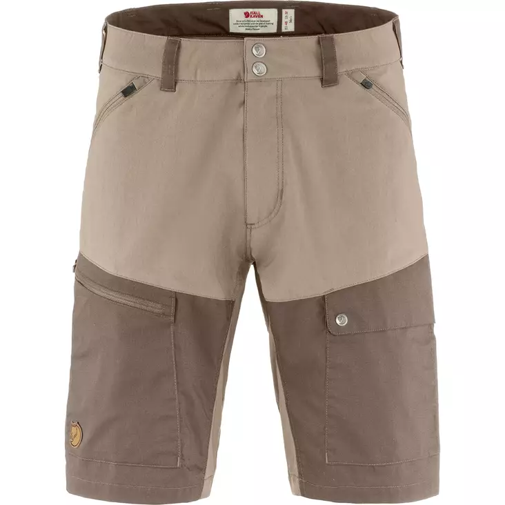 Abisko Midsummer Shorts M 48 Fossil-Suede Brown - Ulkoilushortsit - 7323451025129 - 1