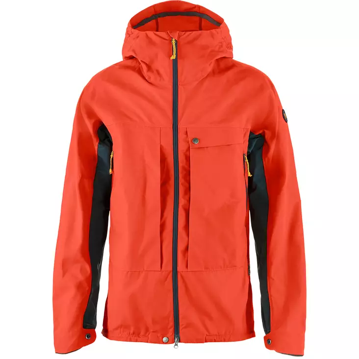 Bergtagen G-1000 Jacket M Flame Orange - Mountain Blue L - Fjällräven Herrjackor - 7323451054389 - 1