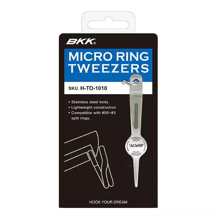 BKK Micro Ring Tweezers - Kalastuspihdit ja -leikkurit - 6974190008679 - 1