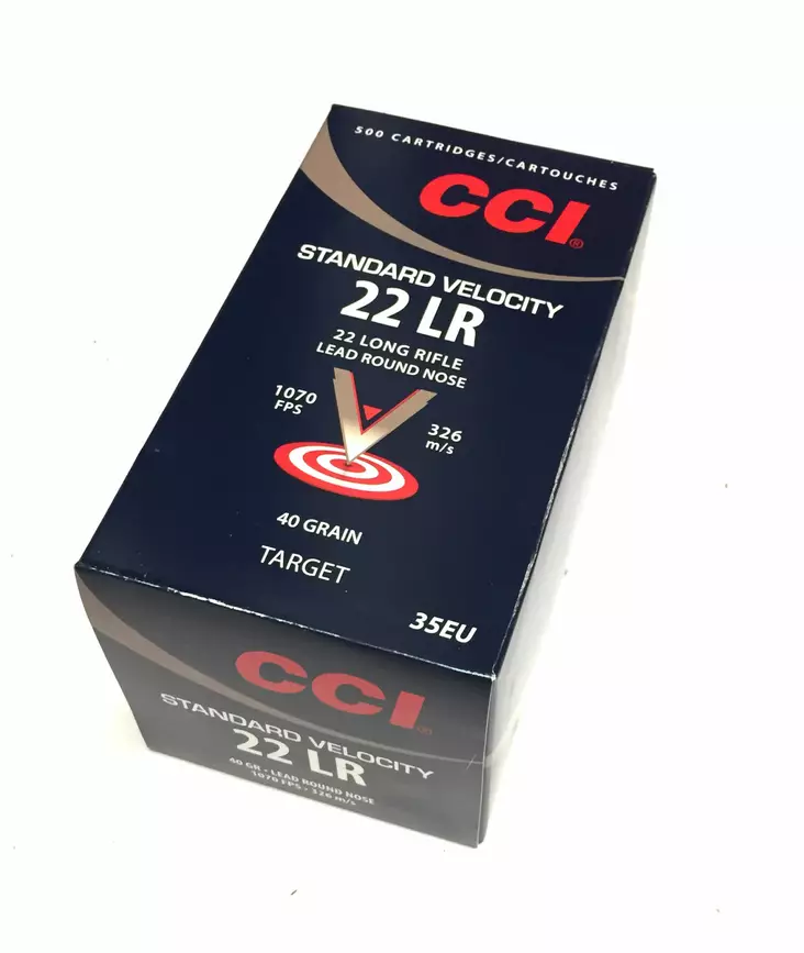 CCI .22LR Standard Velocity 500kpl - .22LR - 604544620009 - 1