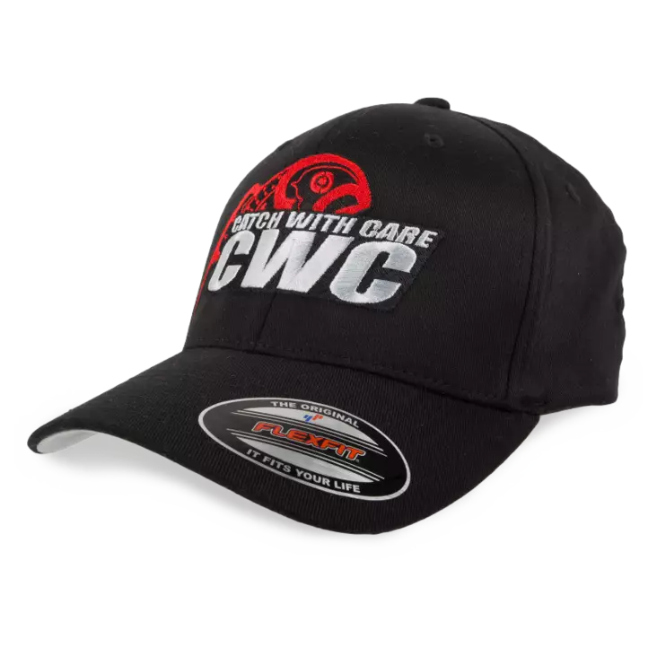 CWC Flexfit Cap Black CWC Logo S/M - Lippikset - 7340029418589 - 1
