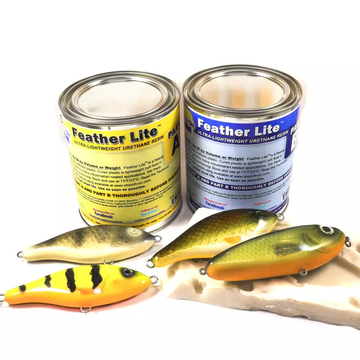 Feather Lite polyuretaanihartsi 1,14kg - Silikonimuotin valmistus - 3969894171609 - 1