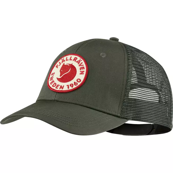 Fjällräven 1960 Logo Långtradarkeps Deep Forest S/M - Lippikset - 7323450648459 - 1