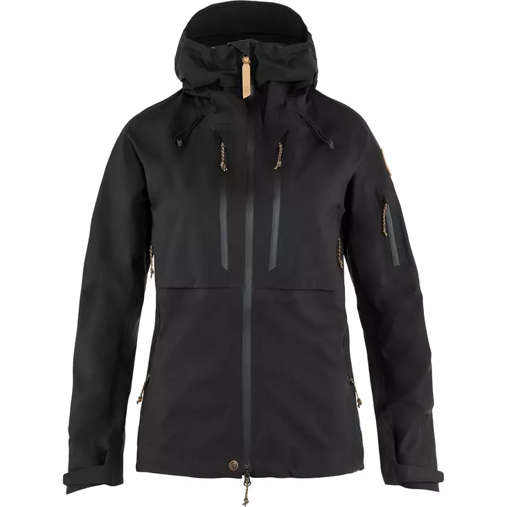 Fjällräven Keb Eco-Shell Jacket W Black L - Naisten Fjällräven takit - 7323450159719 - 1