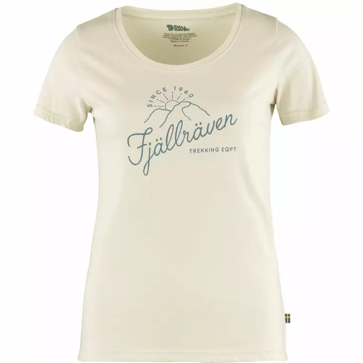 Fjällräven Sunrise T-shirt W Chalk White L - T-Paidat - 7323450682309 - 1