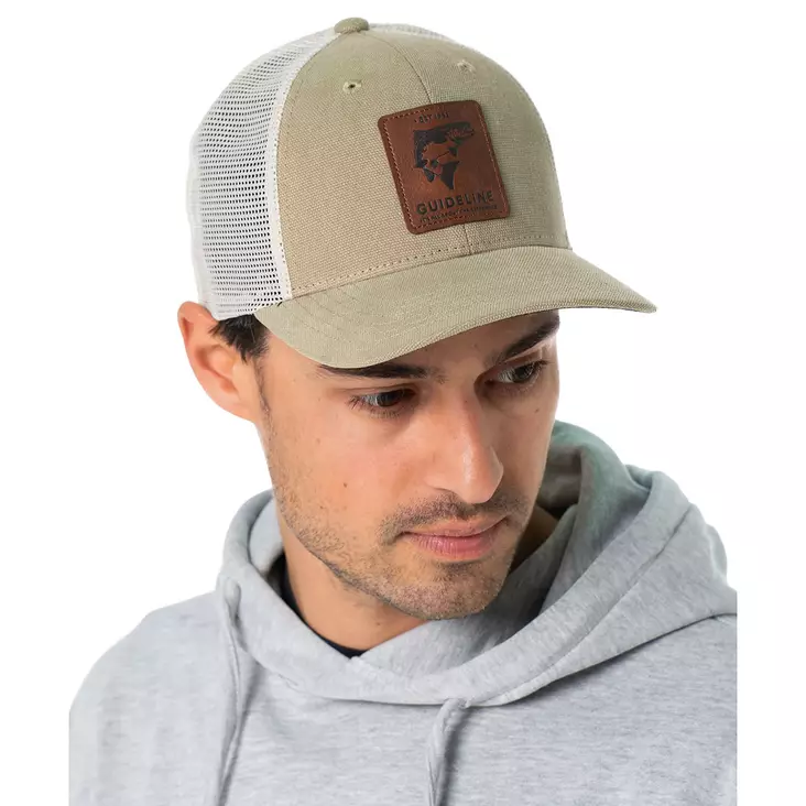 Guideline Salmon Trucker Cap Khaki/Ivory - Lippikset - 7033841077019 - 1