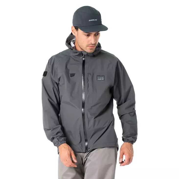Guideline ULBC Rain Jacket L Charcoal - Kahluutakit - 7033841083669 - 1