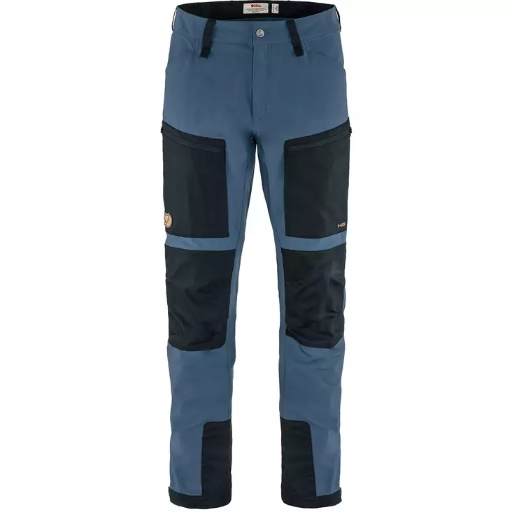 Keb Agile Trousers M Indigo Blue/Dark Navy 48/R - Miesten Fjällräven housut - 7323450763749 - 1