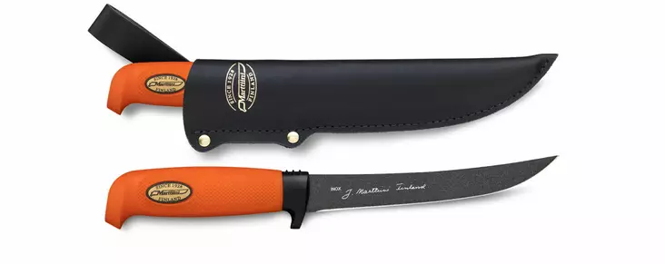 Marttiini Jahtiveitsi Martef Oranssi - Puukot, kirveet ja teroittimet - 6416885561569 - 1