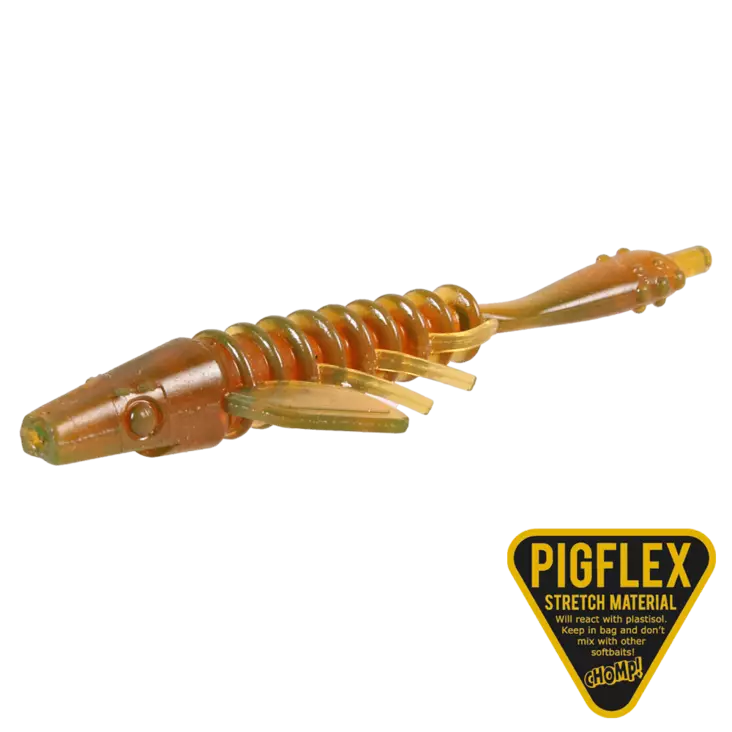 Pigster Gecko 8,5cm 2,5g 4pcs Motoroil UV - Ned- och Creaturebeten - 7340029431779 - 1