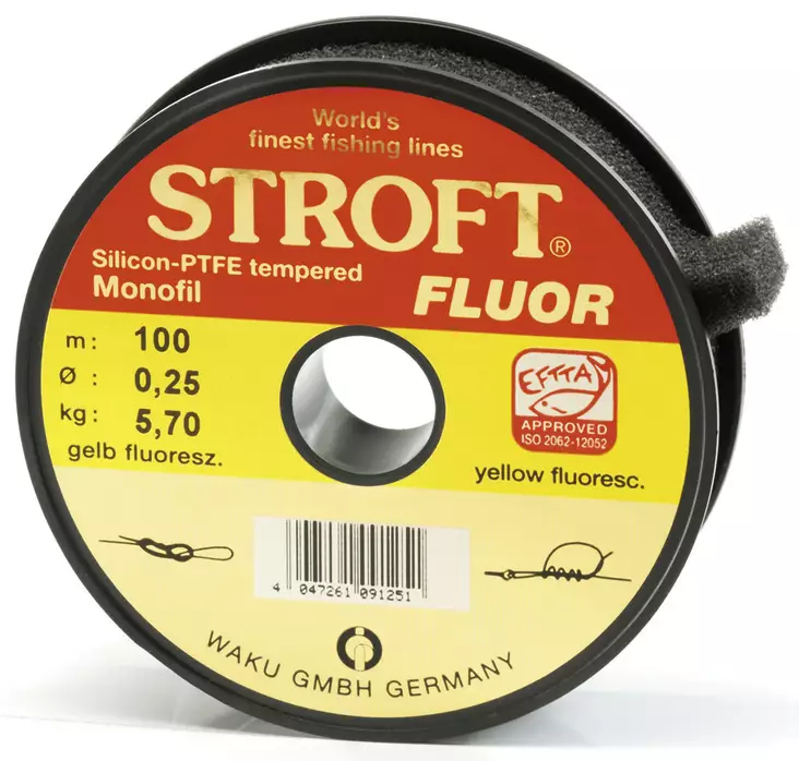 Stroft Fluor 100m 0,13mm - Vinterfiskelinor - 4047261391139 - 1