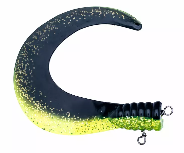 Svartzonker Bigtail 2kpl Black/ Chartreuse - Hybriidit - 6430055949049 - 1