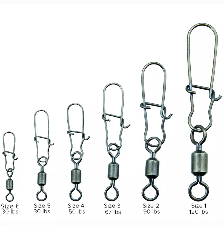SZ Duo Lock Swivels #1 5kpl 55kg - Lukot ja leikarit - 7340031017619 - 1